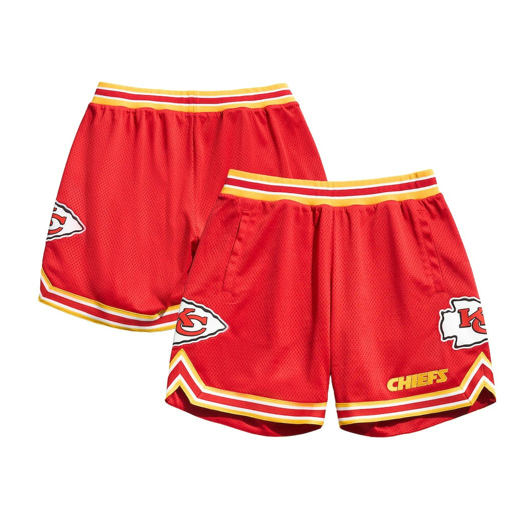Kansas City Chiefs Chalk Line Court Shorts - Red/Gold - NFL