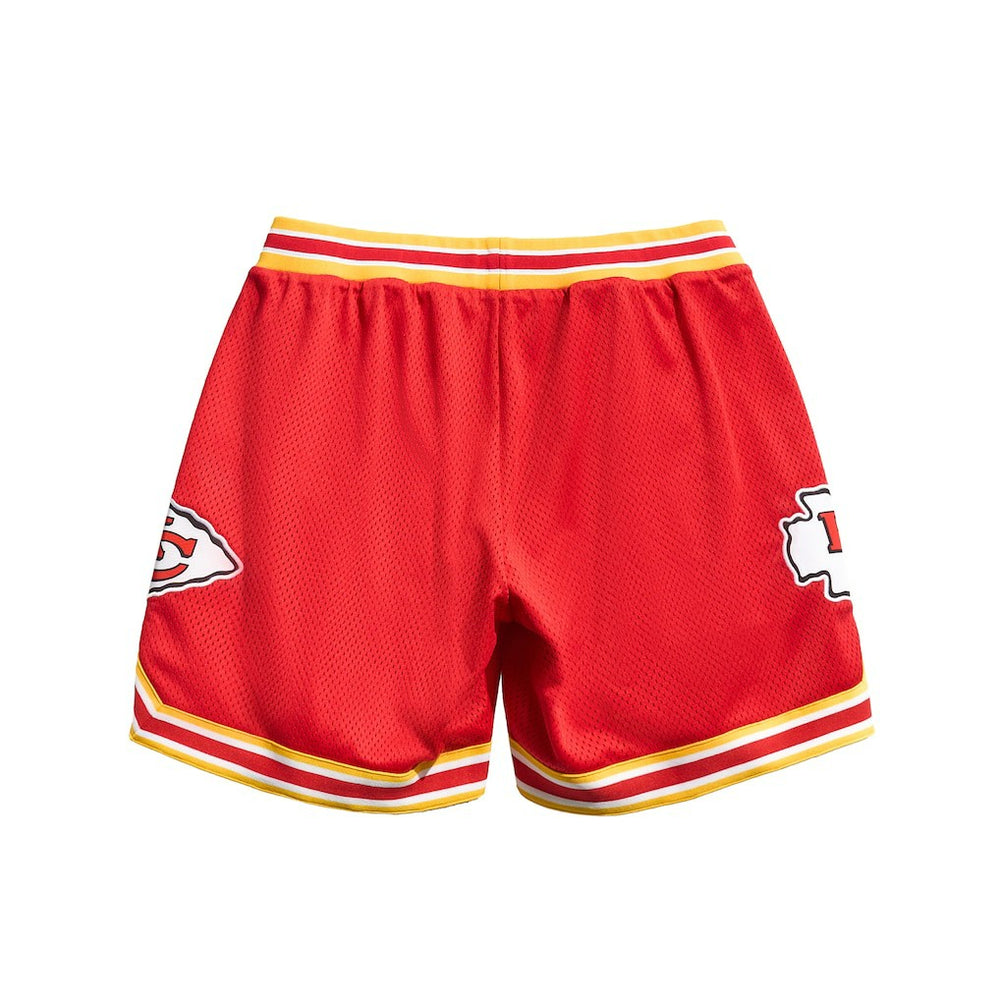 Kansas City Chiefs Chalk Line Court Shorts - Red/Gold - NFL