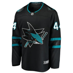 Marc-Edouard Vlasic San Jose Sharks Fanatics Breakaway Jersey - Black | Fanatics Clearance