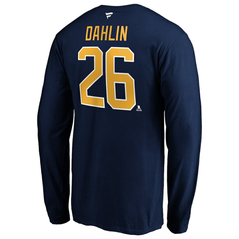 Rasmus Dahlin Buffalo Sabres Fanatics Authentic Stack Name & Number T-Shirt - Navy | Fanatics online