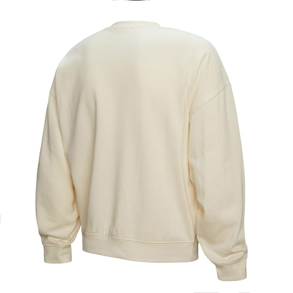 Colorado Avalanche Mitchell & Ness Women's Logo 3.0 Pullover Sweatshirt - Cream | NHL near me