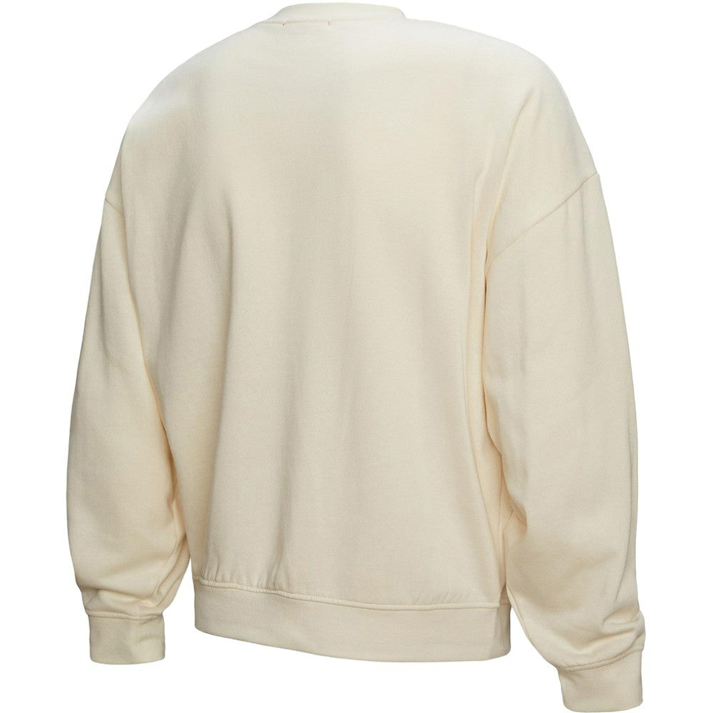New Jersey Devils Mitchell & Ness Women's Logo 3.0 Pullover Sweatshirt - Cream | NHL discount