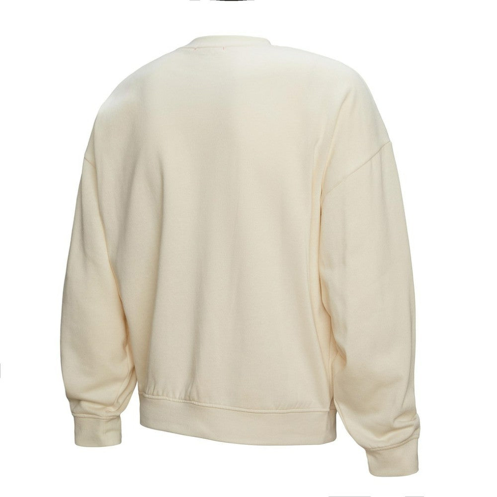 Vegas Golden Knights Mitchell & Ness Women's Logo 3.0 Pullover Sweatshirt - Cream | NHL near me