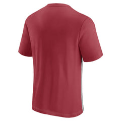 Arizona Cardinals Colorblock T-Shirt - Cardinal - Fanatics
