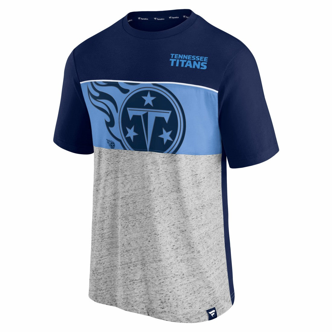 Tennessee Titans Colorblock T-Shirt - Navy - Fanatics