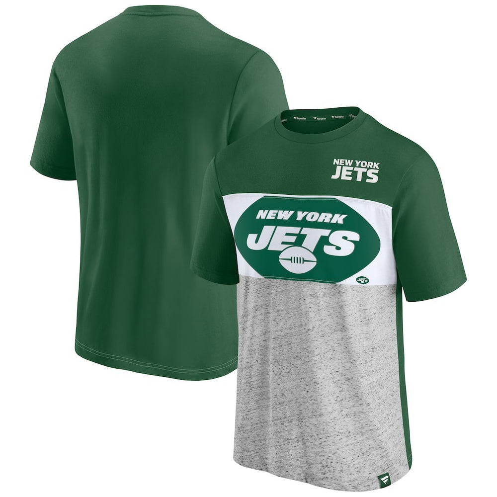 New York Jets Colorblock T-Shirt - Green - Fanatics