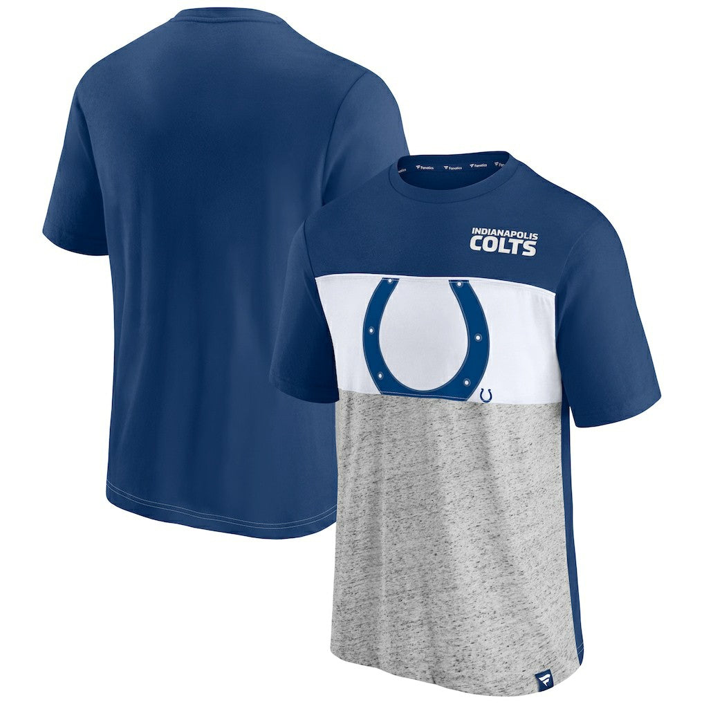 Indianapolis Colts Colorblock T-Shirt - Royal - Fanatics