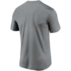 New Orleans Saints Legend Wordmark T-Shirt - Heather Gray - Nike