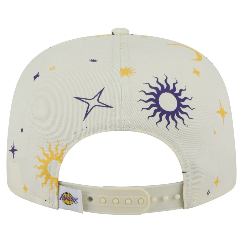 New Era Los Angeles Lakers Lunar Golfer Snapback Hat Cream