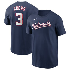Dylan Crews Washington Nationals Nike Fuse Name & Number T-Shirt Online