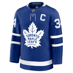 Auston Matthews Toronto Maple Leafs Fanatics Captain Patch Home Premium Jersey - Blue | Fanatics discount