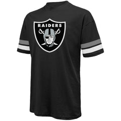 Maxx Crosby Las Vegas Raiders Majestic Threads Name & Number Oversize Fit T-Shirt - Black - NFL
