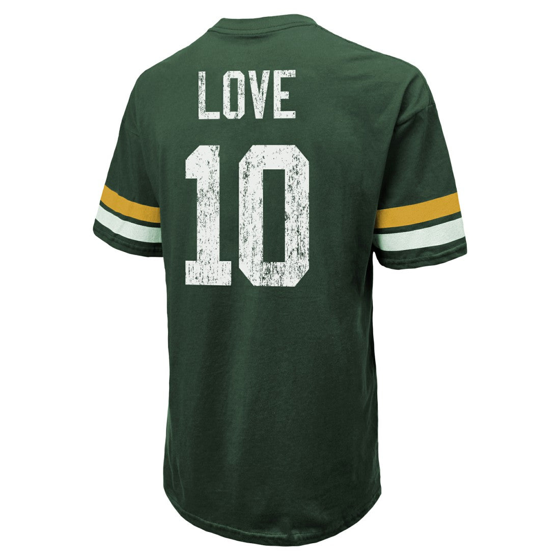 Jordan Love Green Bay Packers Majestic Threads Name & Number Oversize Fit T-Shirt - Green - NFL