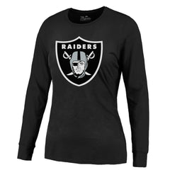 Maxx Crosby Las Vegas Raiders Majestic Threads Women's Player Name & Number Long Sleeve T-Shirt - Black - NFL