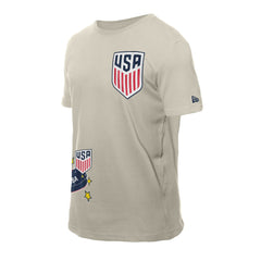New Era - USMNT New Era Logo Select T-Shirt - Light Beige