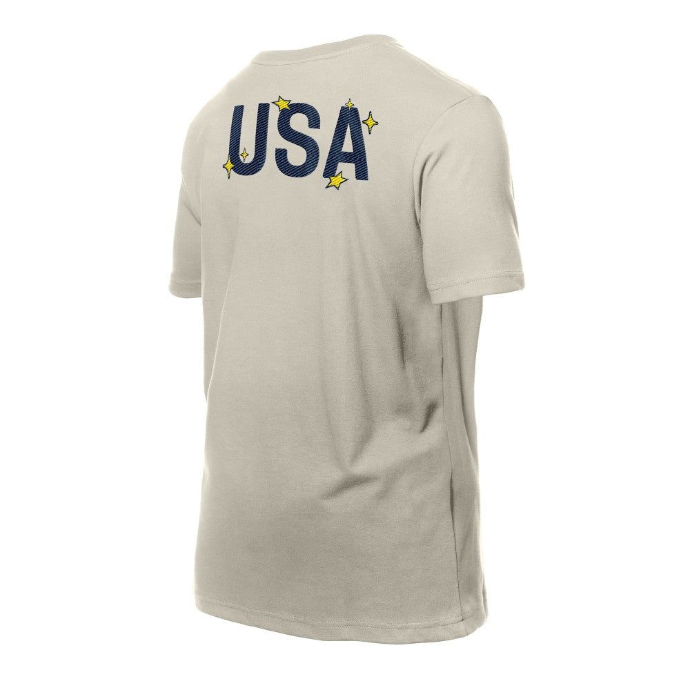 New Era - USMNT New Era Logo Select T-Shirt - Light Beige