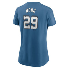 James Wood Washington Nationals Nike Women's 2025 City Connect Fuse Name & Number T-Shirt Sale
