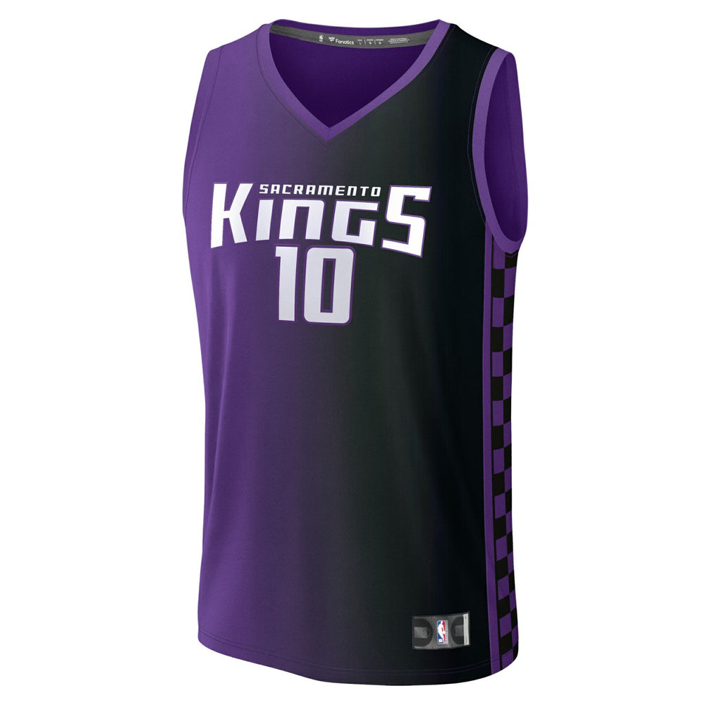 Fanatics DeMar DeRozan Sacramento Kings Fast Break Replica Jersey Statement Edition Purple