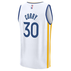 Fanatics Stephen Curry Golden State Warriors Fast Break Replica Jersey Association Editi- White