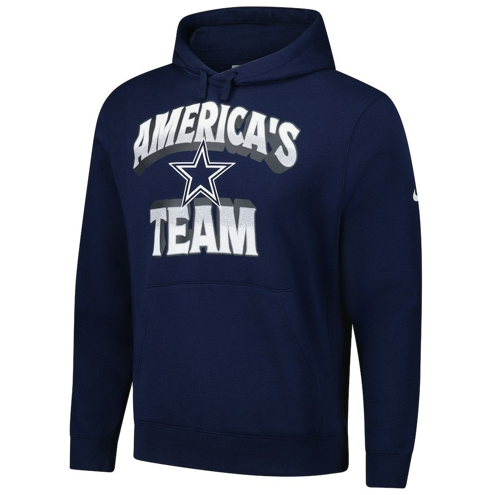 Dallas Cowboys Local America's Team Pullover Hoodie - Navy - Nike