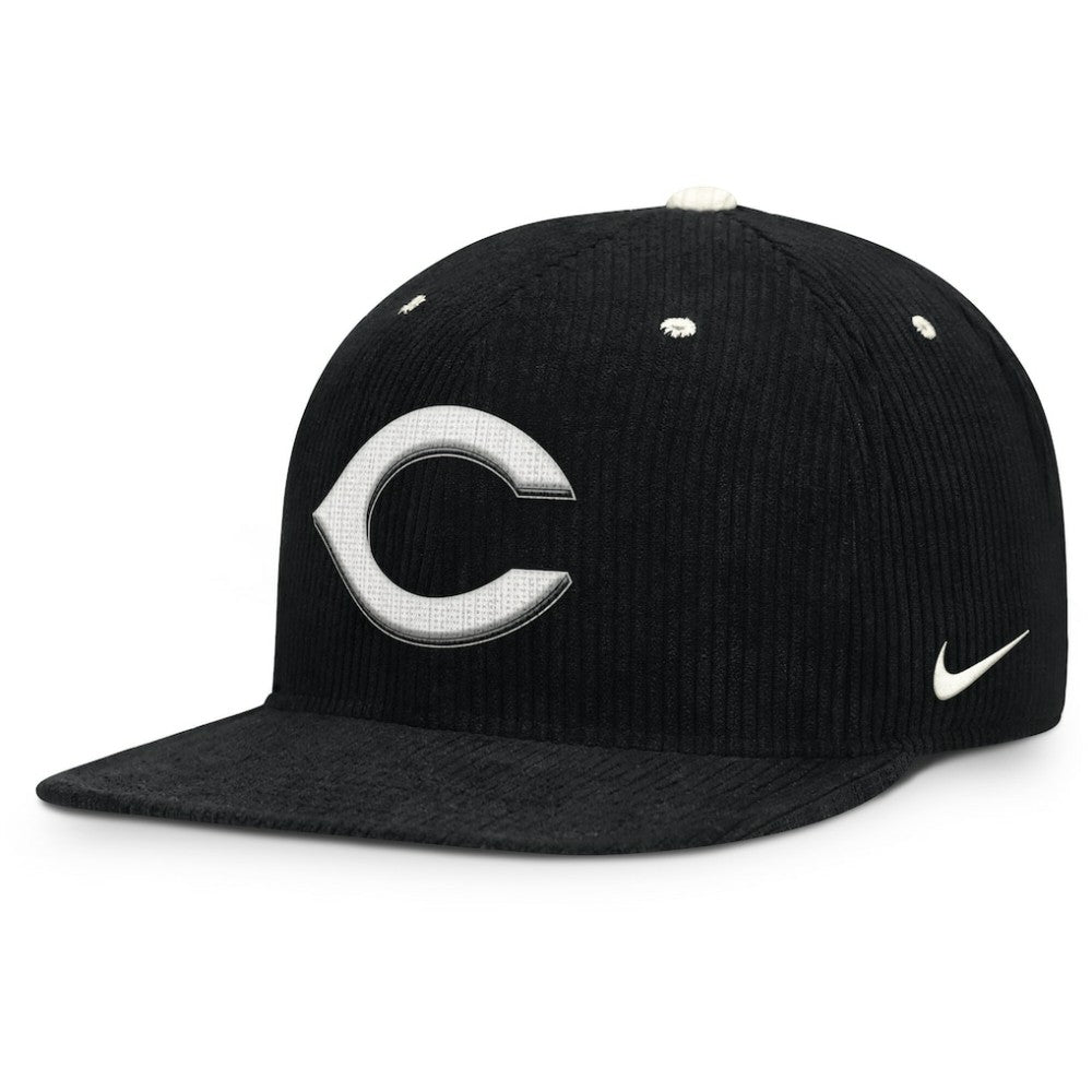 Cincinnati Reds Nike Pro Corduroy Structured Snapback Hat Discount