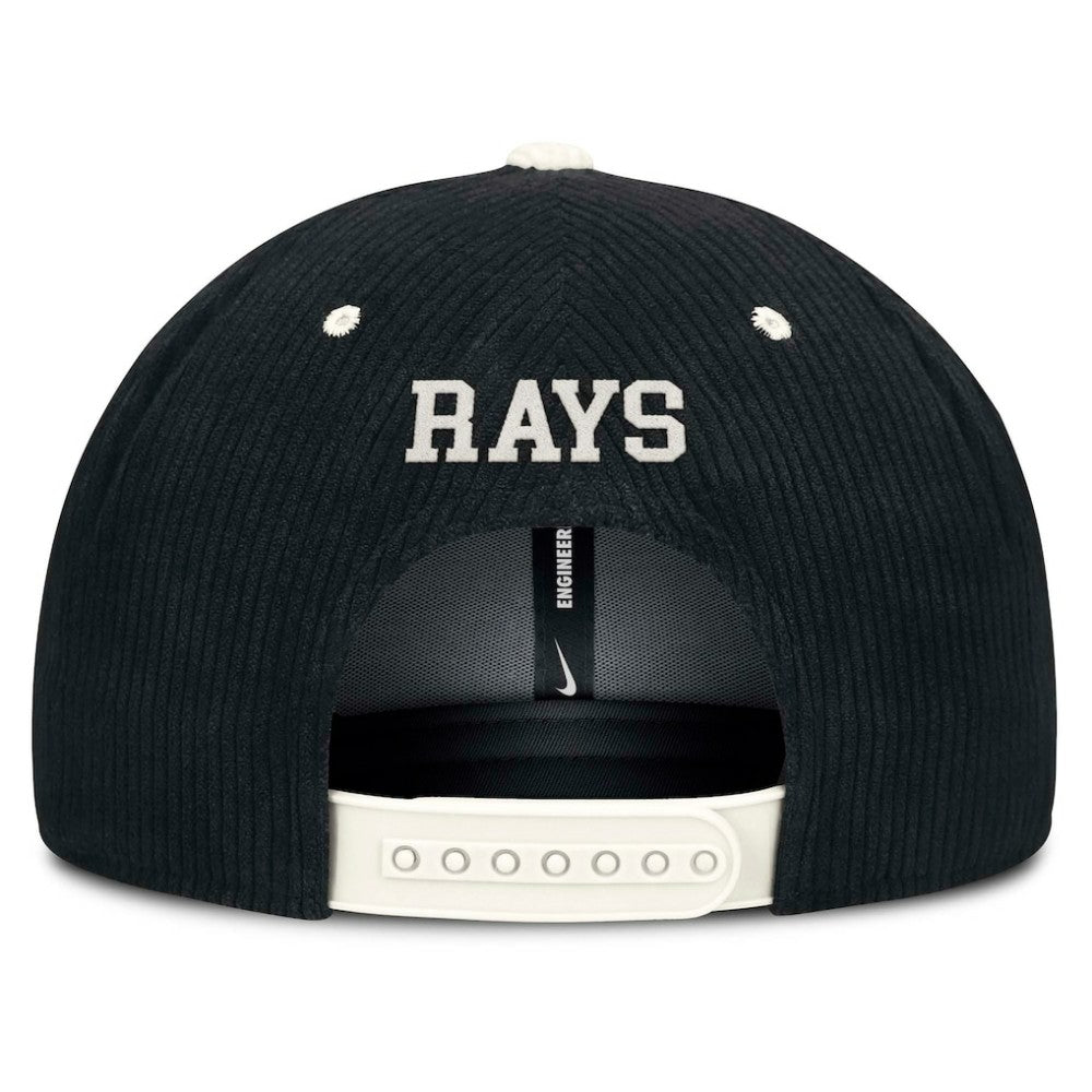 Tampa Bay Rays Nike Pro Corduroy Structured Snapback Hat for sale