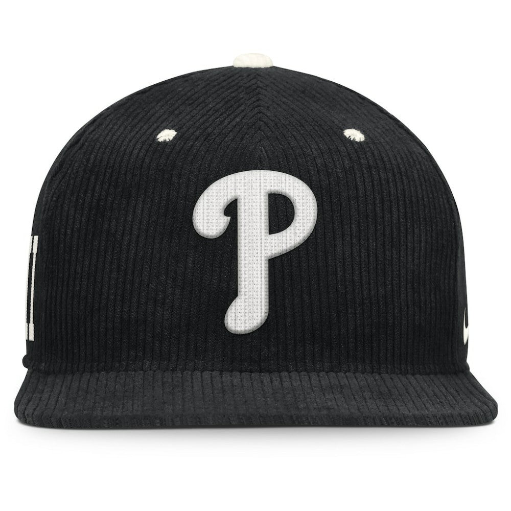 Philadelphia Phillies Nike Pro Corduroy Structured Snapback Hat Near Me