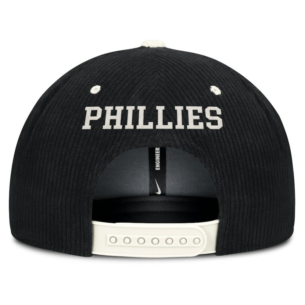 Philadelphia Phillies Nike Pro Corduroy Structured Snapback Hat Near Me