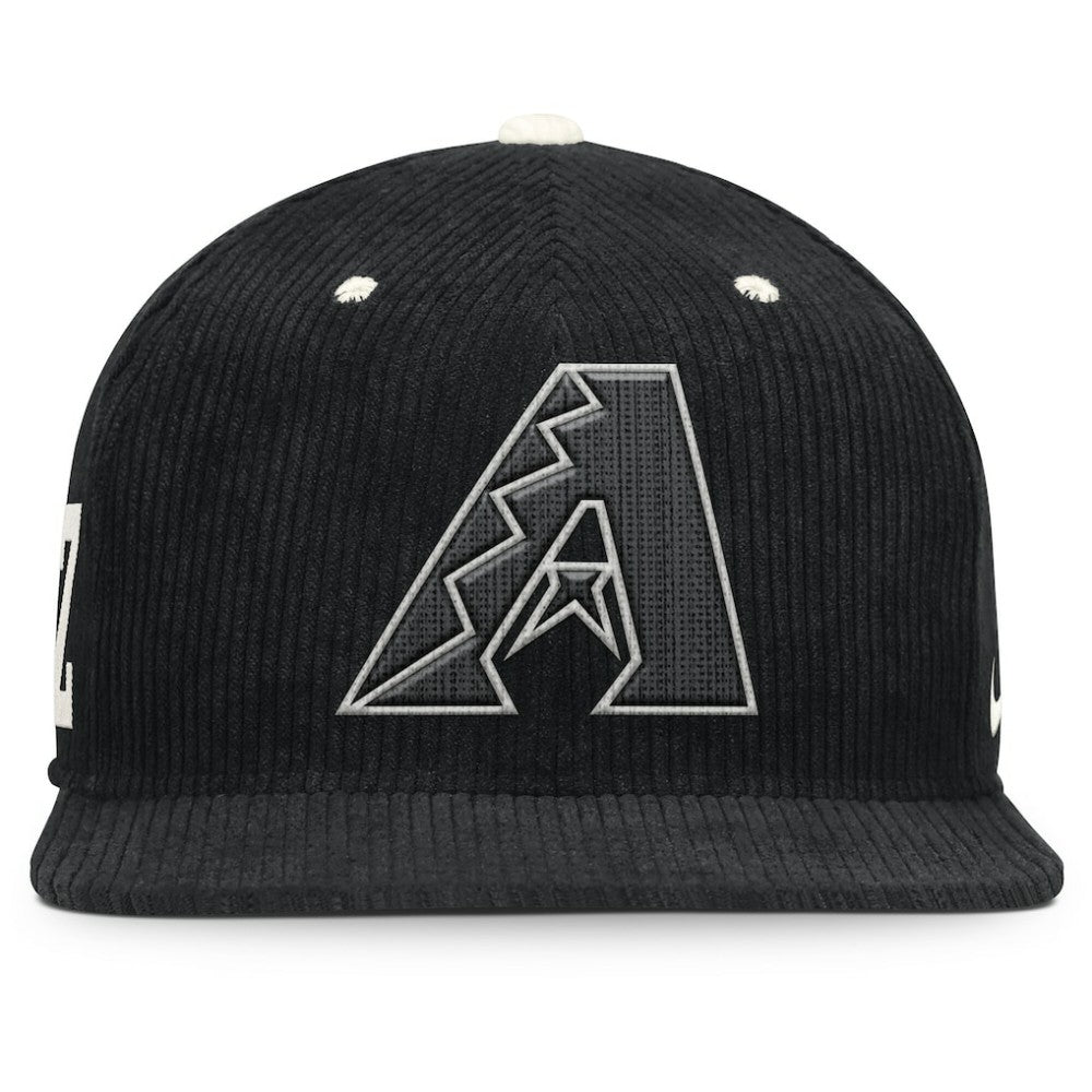 Arizona Diamondbacks Nike Pro Corduroy Structured Snapback Hat Sale