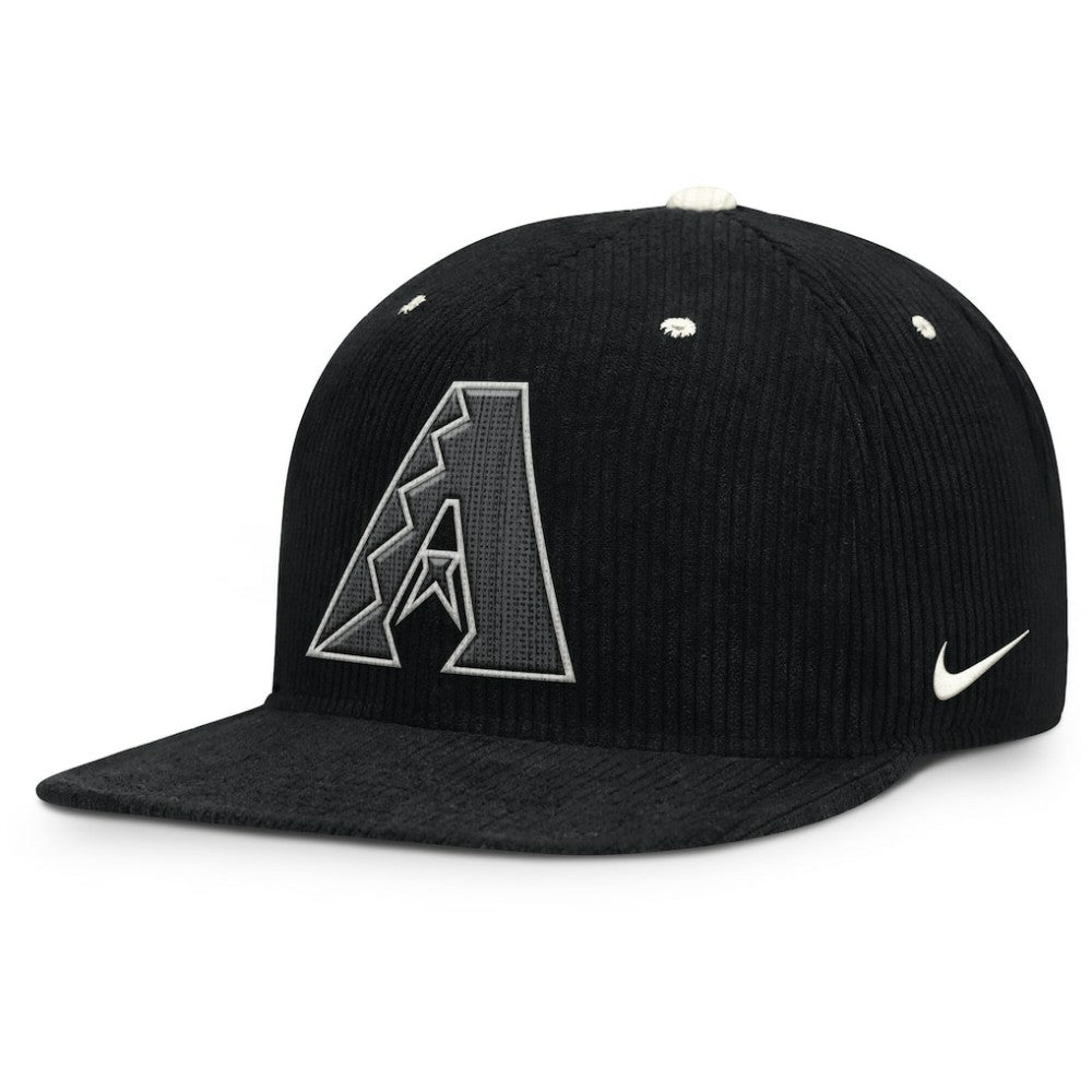 Arizona Diamondbacks Nike Pro Corduroy Structured Snapback Hat Sale