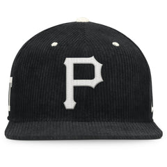 Pittsburgh Pirates Nike Pro Corduroy Structured Snapback Hat for sale