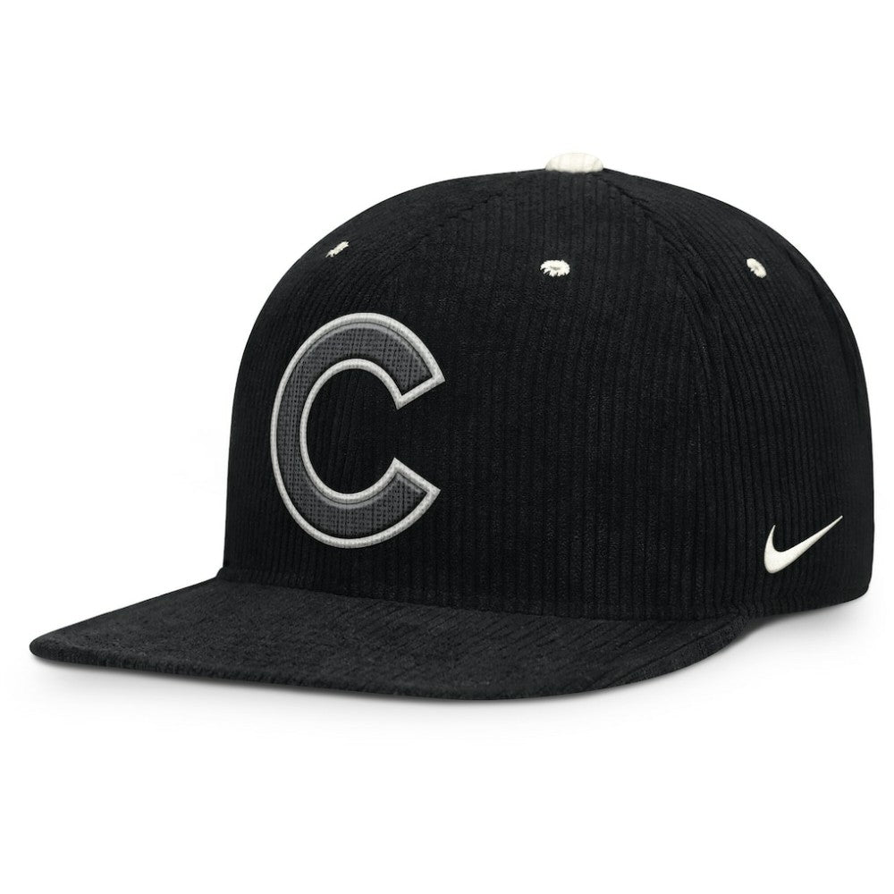 Chicago Cubs Nike Pro Corduroy Structured Snapback Hat Near Me
