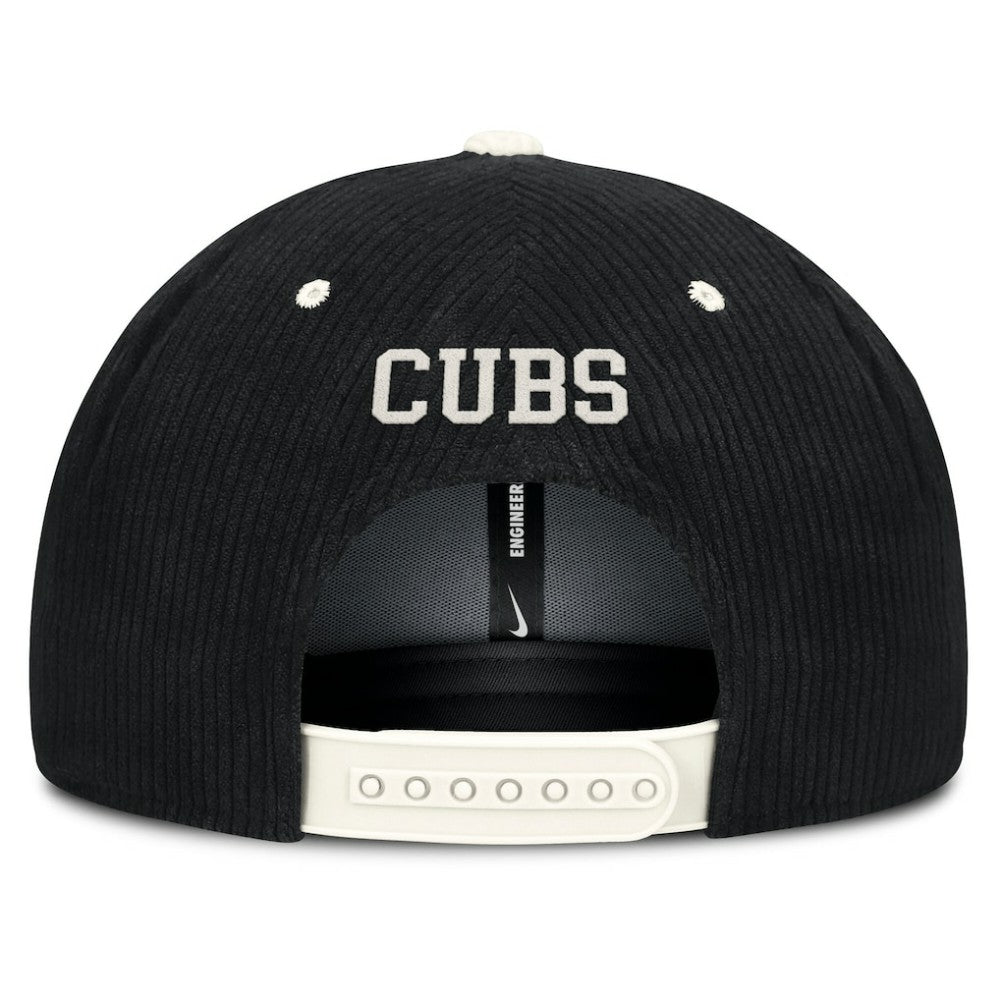Chicago Cubs Nike Pro Corduroy Structured Snapback Hat Near Me
