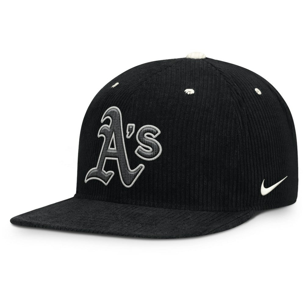 Athletics Nike Pro Corduroy Structured Snapback Hat for sale