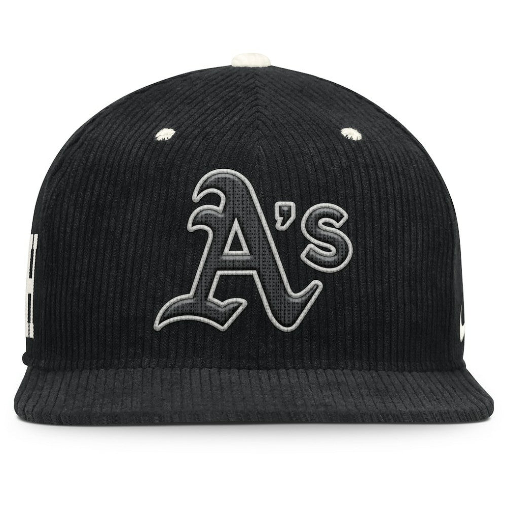 Athletics Nike Pro Corduroy Structured Snapback Hat for sale