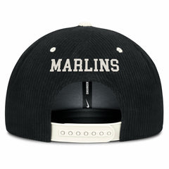 Miami Marlins Nike Pro Corduroy Structured Snapback Hat Online