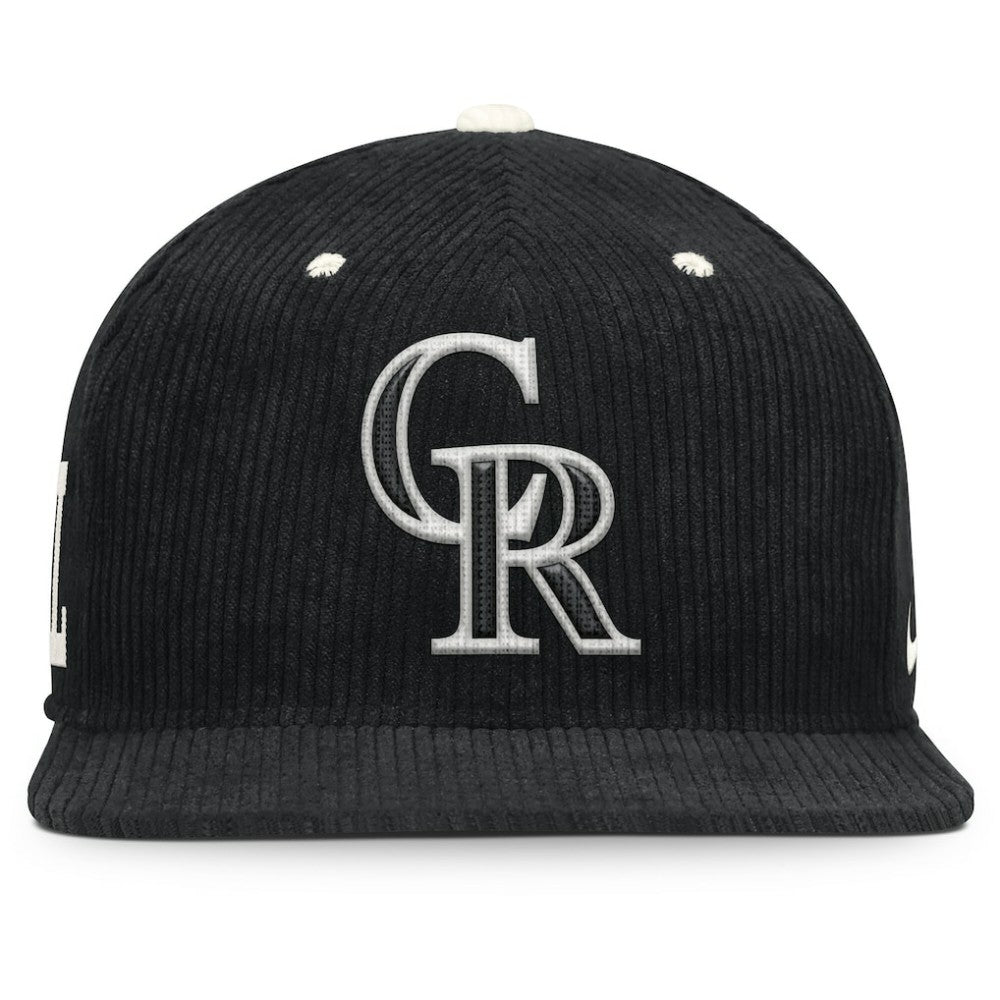 Colorado Rockies Nike Pro Corduroy Structured Snapback Hat Near Me
