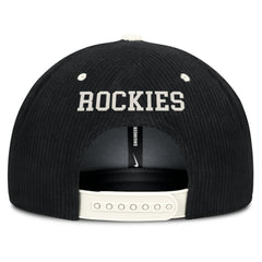 Colorado Rockies Nike Pro Corduroy Structured Snapback Hat Near Me