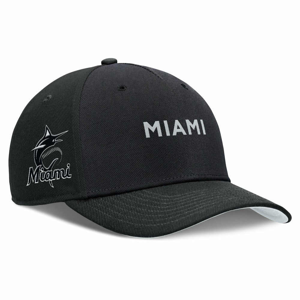 Miami Marlins Nike Rise Performance Adjustable Hat Outlet