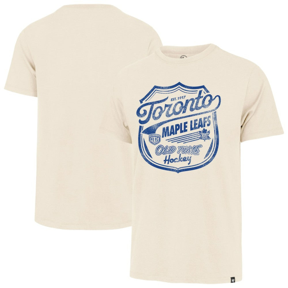 Toronto Maple Leafs '47 Poke Check Franklin T-Shirt - Cream | 47 brand online