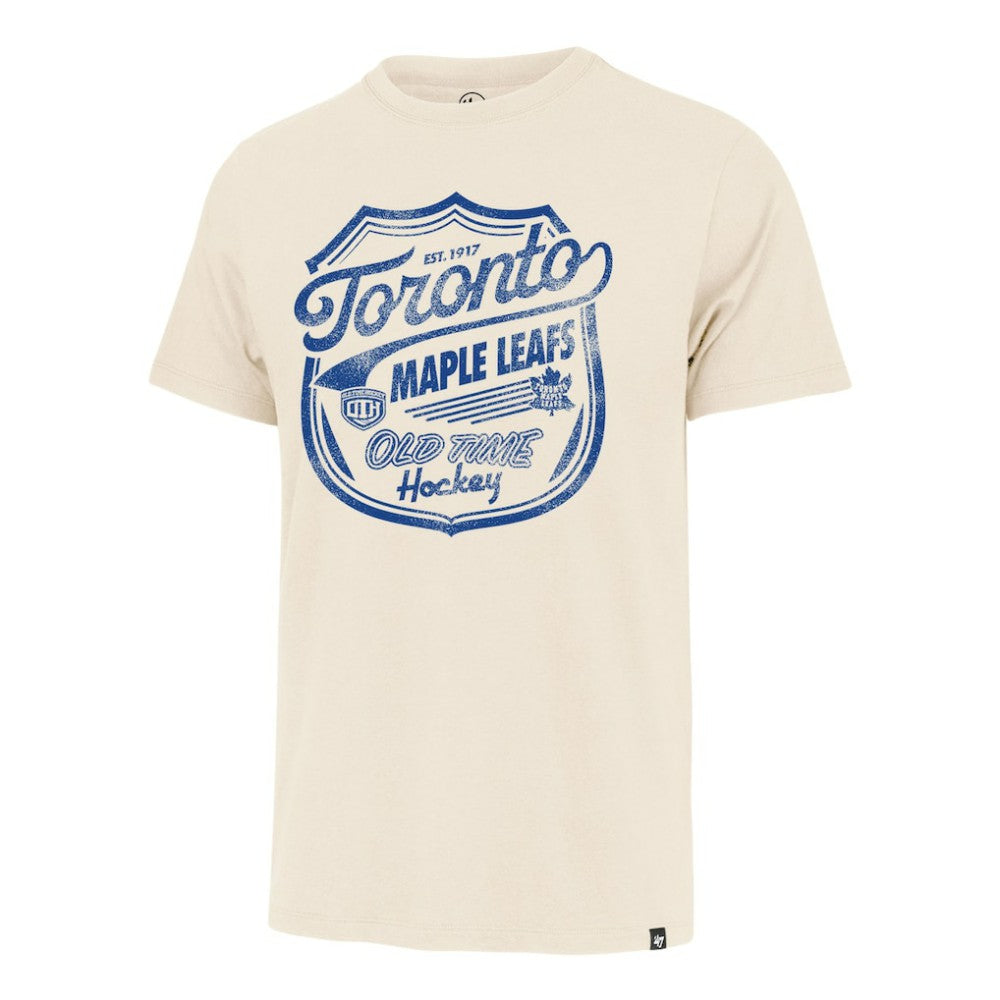 Toronto Maple Leafs '47 Poke Check Franklin T-Shirt - Cream | 47 brand online