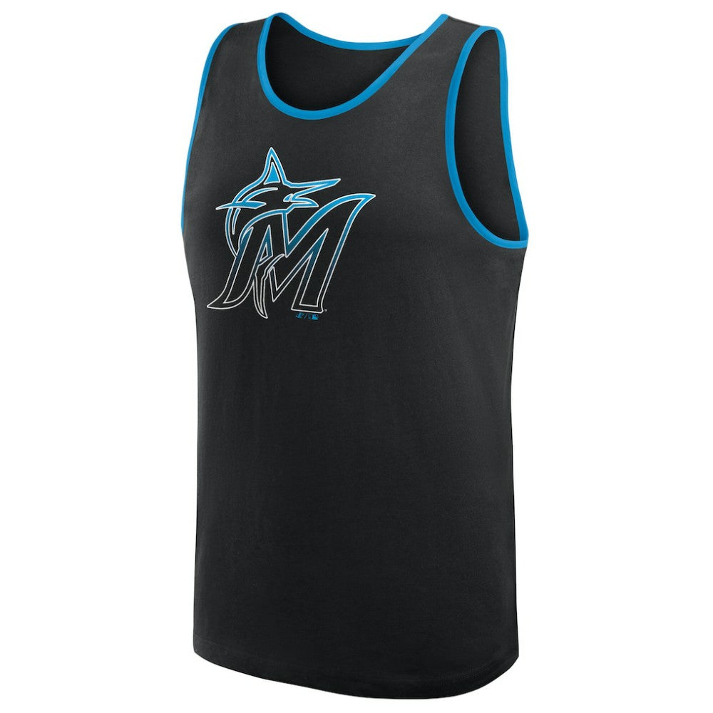 Miami Marlins Logo Athletic Unmatched Success Tank Top for sale