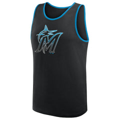 Miami Marlins Logo Athletic Unmatched Success Tank Top for sale