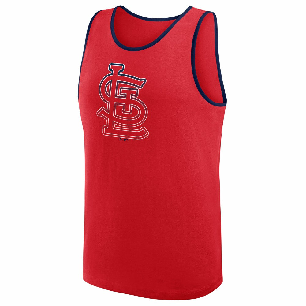 St. Louis Cardinals Logo Athletic Unmatched Success Tank Top Outlet