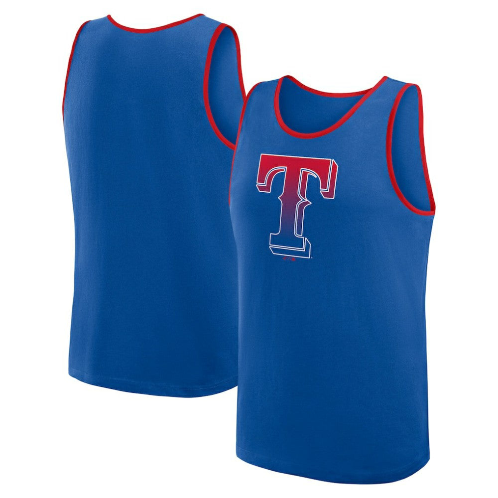 Texas Rangers Logo Athletic Unmatched Success Tank Top Online