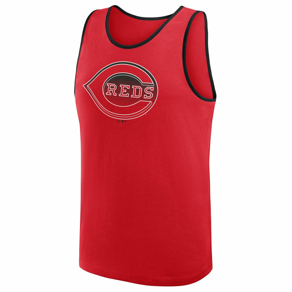 Cincinnati Reds Logo Athletic Unmatched Success Tank Top Outlet