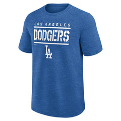 Los Angeles Dodgers Logo Athletic Top Notch T-Shirt for sale