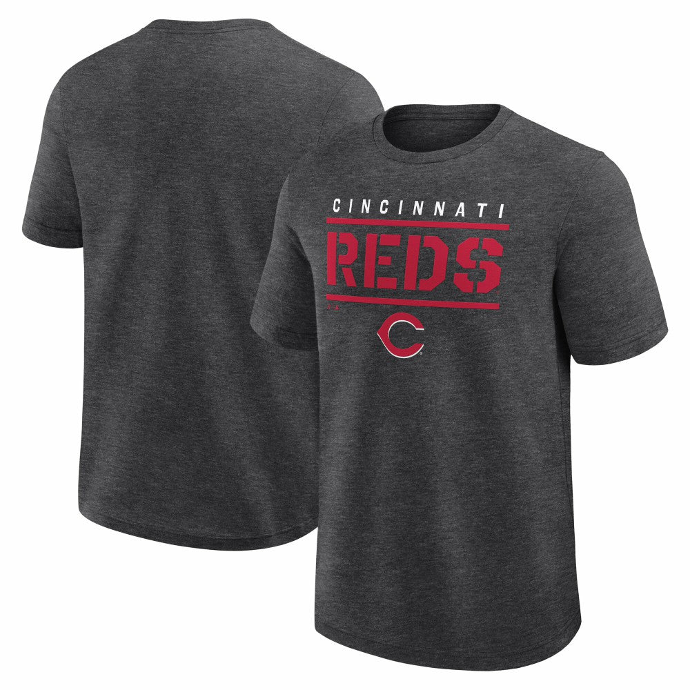 Cincinnati Reds Logo Athletic Top Notch T-Shirt Near Me