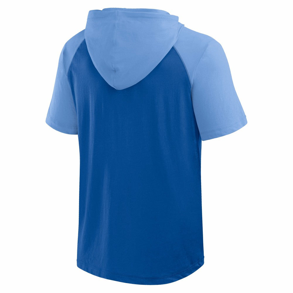 Kansas City Royals Logo Athletic Prime Raglan Short Sleeve Hoodie T-Shirt for sale