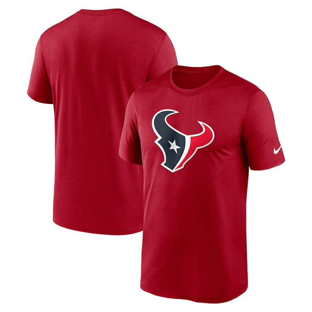 Houston Texans Primetime Legend Logo Performance T-Shirt - Red - Nike
